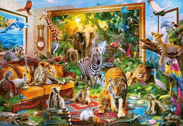 Puzzle Castorland Hobby 1000 elementów Puzzle 1000 Coming to Room
