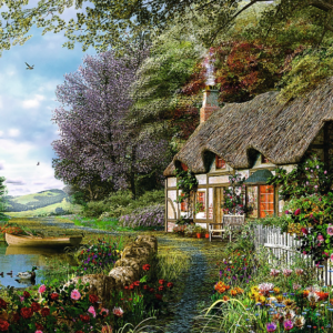 Puzzle Trefl Premium 1000 elementów Puzzle 1000 Cudowny zakątek 10297