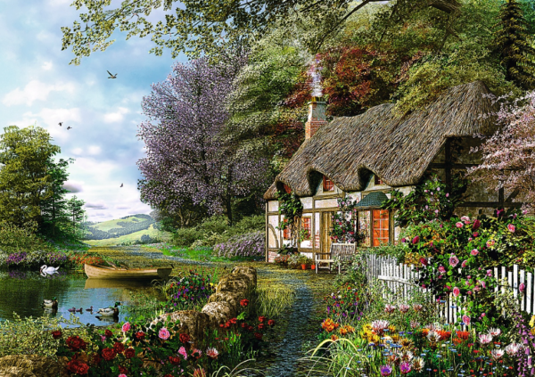Puzzle Trefl Premium 1000 elementów Puzzle 1000 Cudowny zakątek 10297