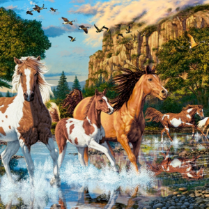 puzzle 1000 Horse Wonderland