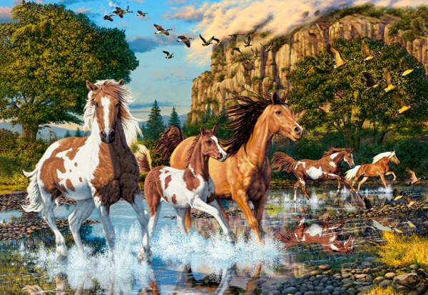 puzzle 1000 Horse Wonderland